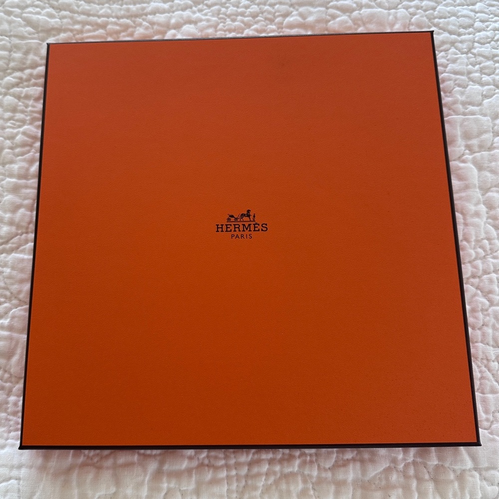 Hermès Scarf Orange Box